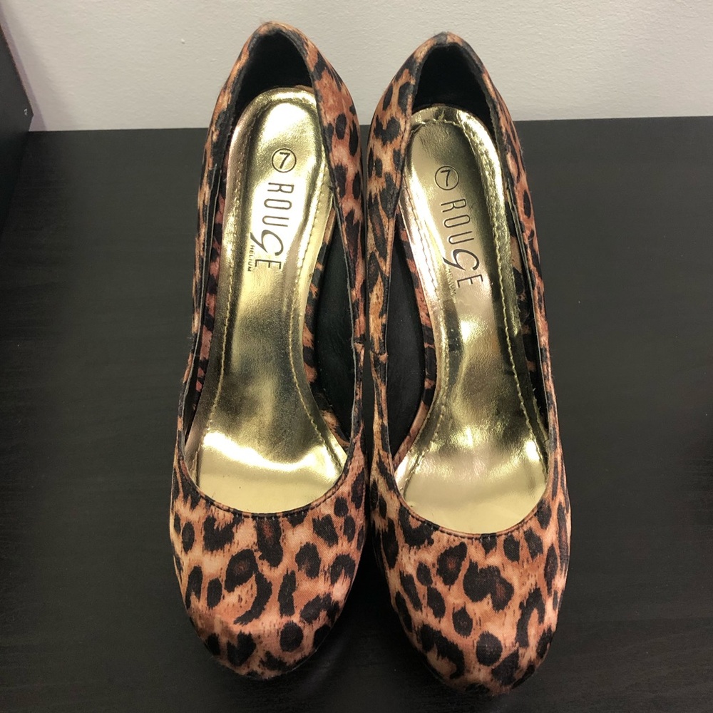 Leopard Heels